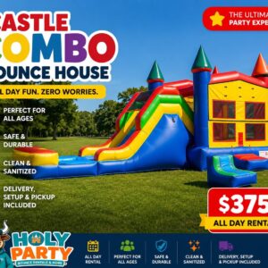 CASTLE COMBO BOUNCE HOUSE